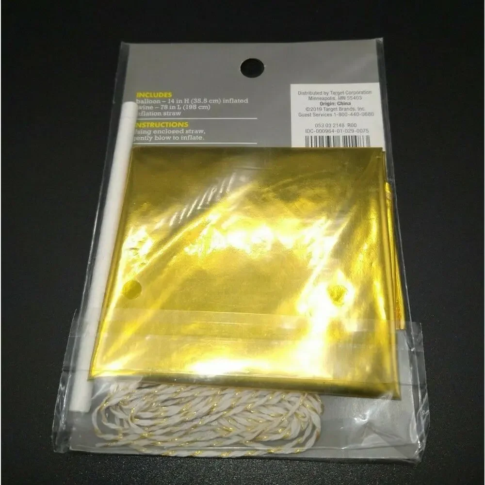 Letter Z Gold Foil Balloon 14
